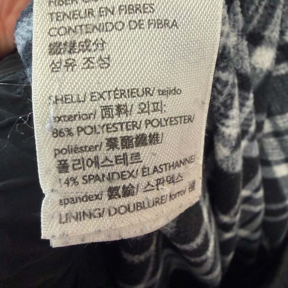 Eddie Bauer Pants Women's Black Jogger Fleece Lined Cargo Utility Outdoor Sz 10 - Picture 6 of 6